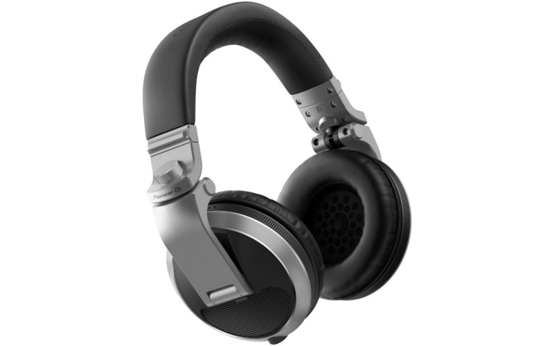 Pioneer HDJ-X5-S - закрытые динамические наушники , цвет серебристый
