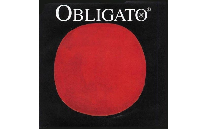 PIRASTRO 411421 Obligato Отдельная струна G/Соль для скрипки размером 4/4, синтетика/серебро