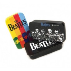 PLANET WAVES 1CAB4-15BT1 Медиаторы, серия Beatles, рисунок Beatles Logo, Thin, 15 шт./уп.