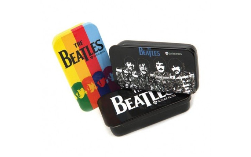 PLANET WAVES 1CAB4-15BT1 Медиаторы, серия Beatles, рисунок Beatles Logo, Thin, 15 шт./уп.
