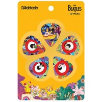 PLANET WAVES 1CWH4-10B7 Yellow Submarine Медиаторы 10шт, средние