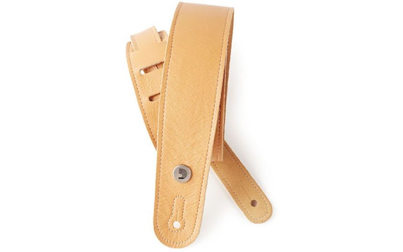 Planet Waves 20GL03 Slim Garment Ремень для гитары, кожа, желтый