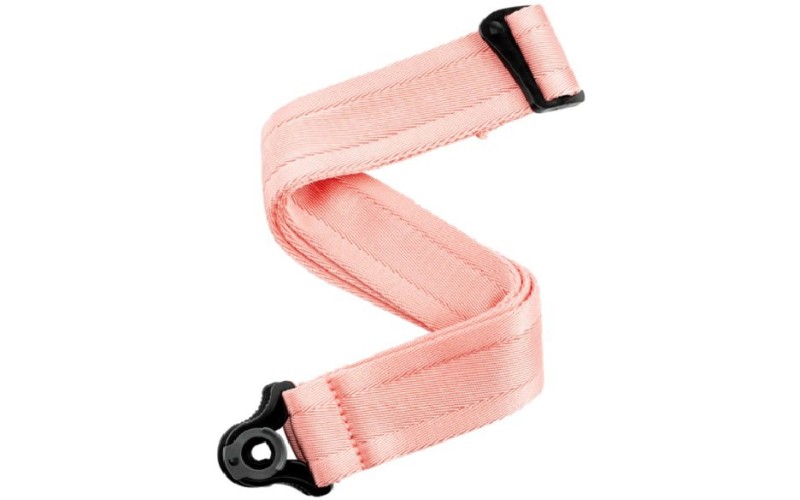 PLANET WAVES 50BAL06 Гитарный ремень с интегрированной системой блокировки Auto Lock, розовый