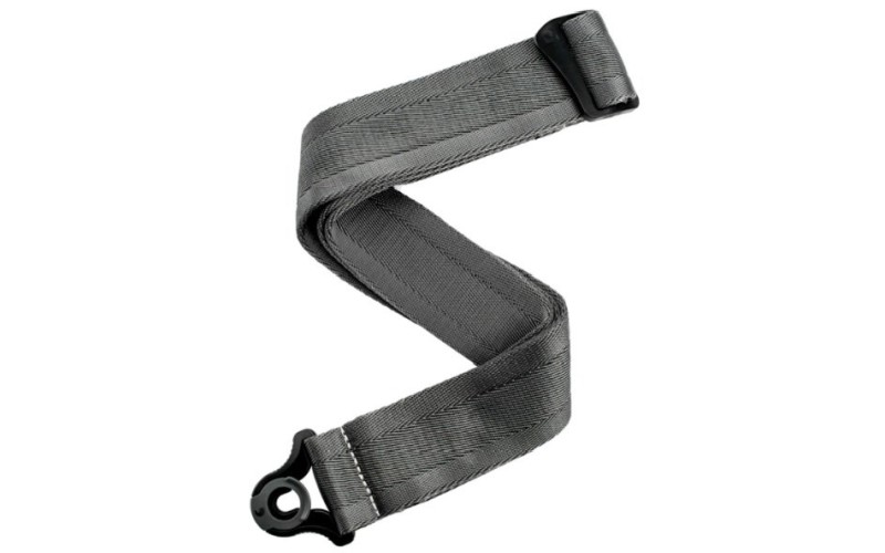 PLANET WAVES 50BAL09 Гитарный ремень с интегрированной системой блокировки Auto Lock, metal grey
