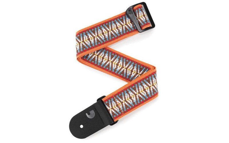 PLANET WAVES 50G08 гитарный ремень без наплечника, 50мм, рисунок Sunrise Hootenanny