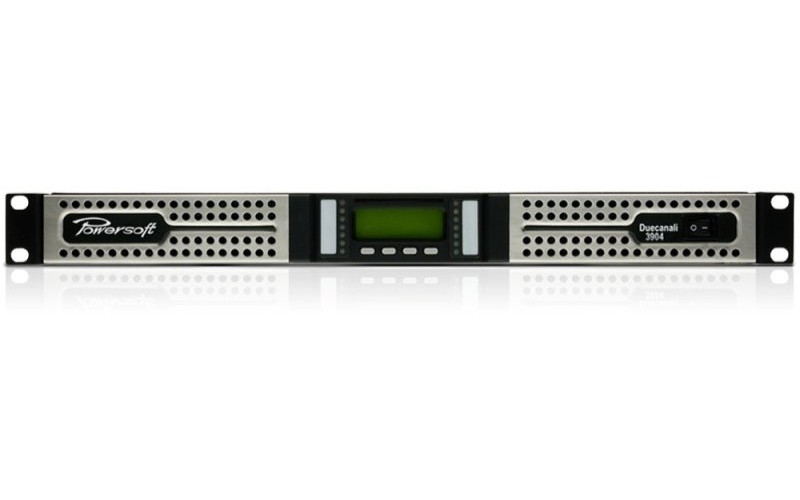 POWERSOFT Duecanali 3904 - 2-х кан.ус.2x1950 (4 Ома), 2x1000 (8 Ом), 2x1800 (70V), 2x2400 (100V),