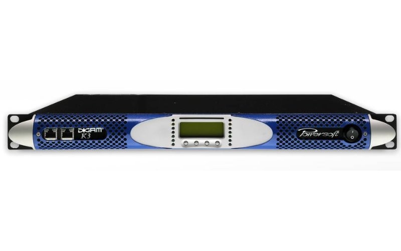 POWERSOFT K3 DSP+AESOP усилитель мощности со встроенным процессором и Ethernet