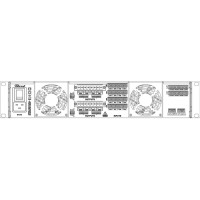 POWERSOFT Ottocanali 12K4 - 8-ми кан.ус.мощ. 8x1000 (2 Ома), 8x1500 (4 Ома), 8x750 (8 Ом)