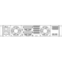 POWERSOFT Ottocanali 4K4 - 8-ми кан. ус.мощ.8x450 (2 Ома), 8x500 (4 Ома), 8x250 (8 Ом), 8x500 (70V),