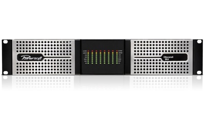 POWERSOFT Ottocanali 8K4 - 8-ми кан.ус.мощ. 8x900 (2 Ома), 8x1000 (4 Ома), 8x500 (8 Ом), 8x1000-70V