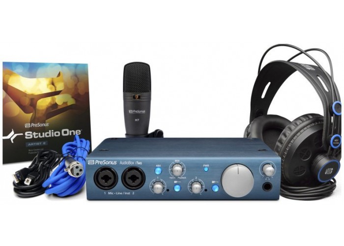 PreSonus AudioBox iTwo Studio комплект для звукозаписи
