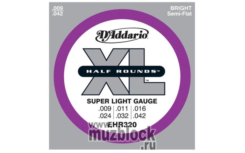 D'ADDARIO EHR320 - струны для электрогитары