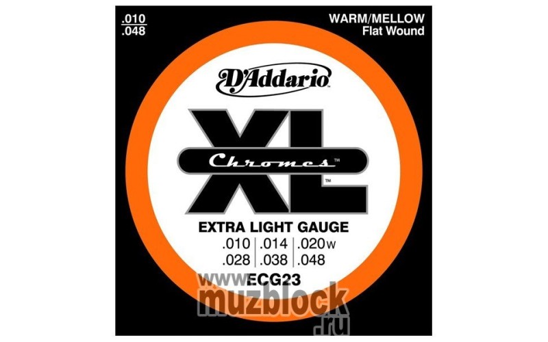 D'ADDARIO ECG23 - струны для электрогитары