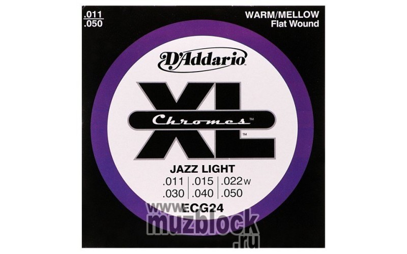 D'ADDARIO ECG24 - струны для электрогитары