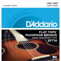 D'ADDARIO EFT16 - струны для акустической гитары
