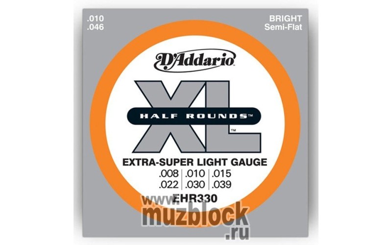 D'ADDARIO EHR330 - струны для электрогитары
