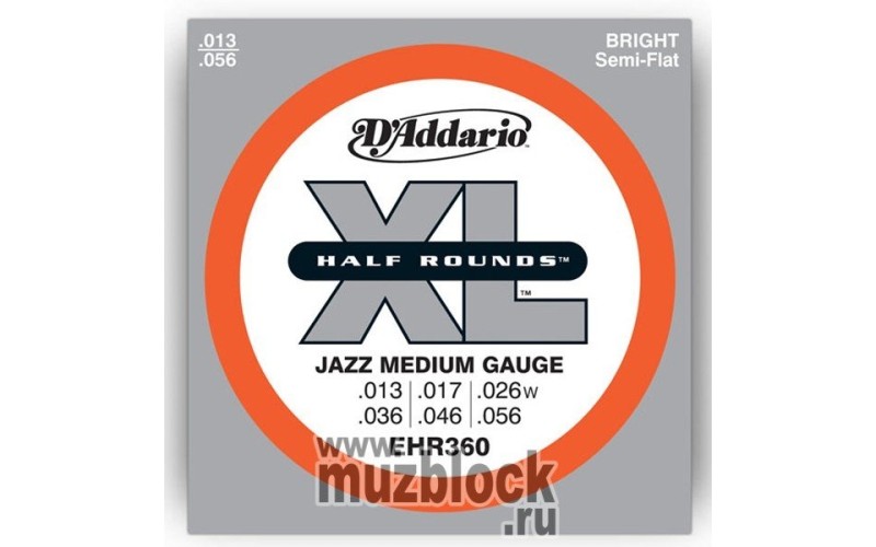 D'ADDARIO EHR360 - cтруны для электрогитары