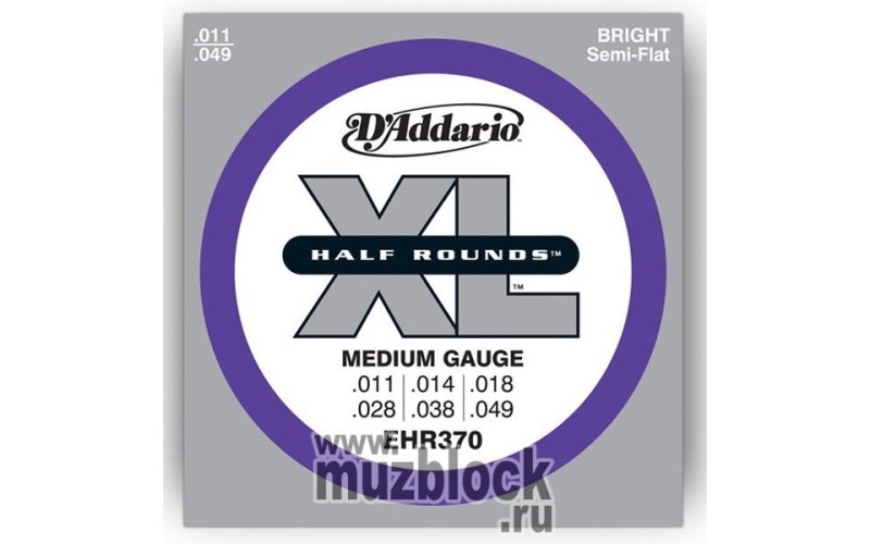 D'ADDARIO EHR370 - струны для электрогитары