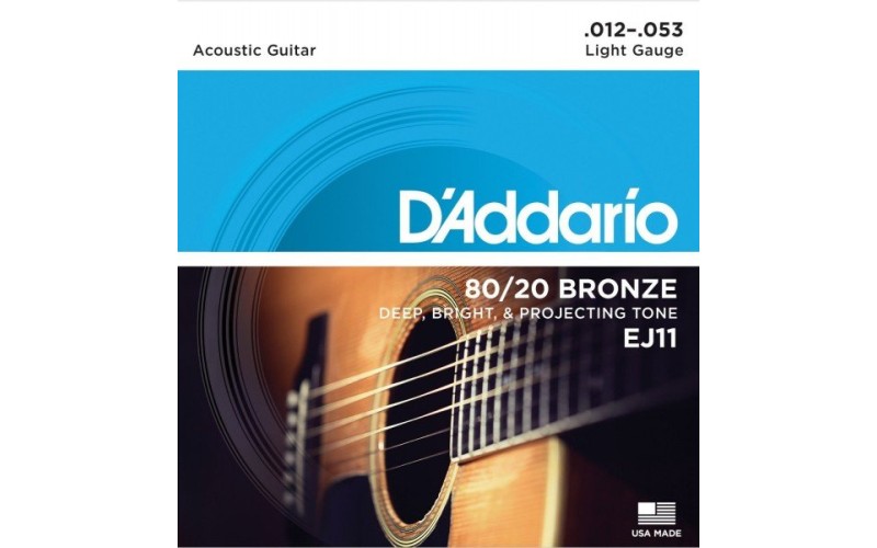 D'ADDARIO EJ11 - струны для акустической гитары