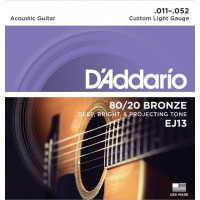 D'ADDARIO EJ13 - струны для акустической гитары