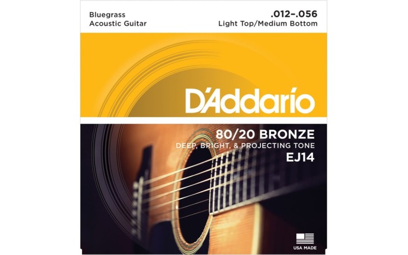 D'ADDARIO EJ14 - струны для акустической гитары