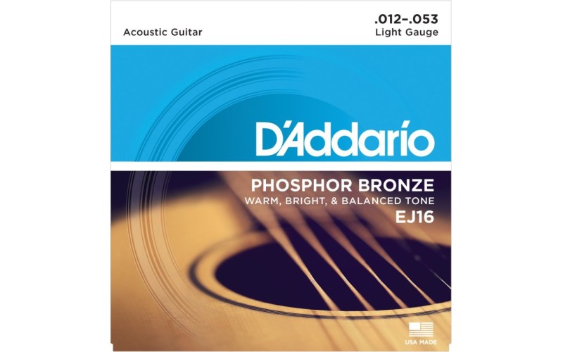 D'ADDARIO EJ16 - струны для акустической гитары