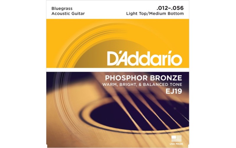 D'ADDARIO EJ19 - струны для акустической гитары
