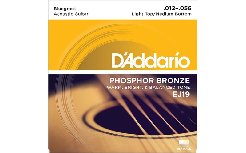D'ADDARIO EJ19 - струны для акустической гитары