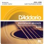 D'ADDARIO EJ19 - струны для акустической гитары