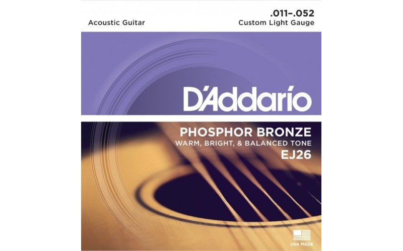 D'ADDARIO EJ26 - струны для акустической гитары