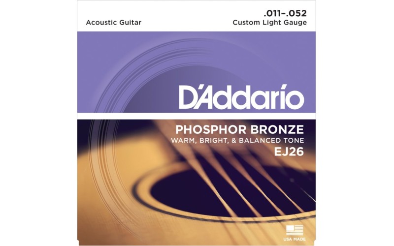 D'ADDARIO EJ26 - струны для акустической гитары