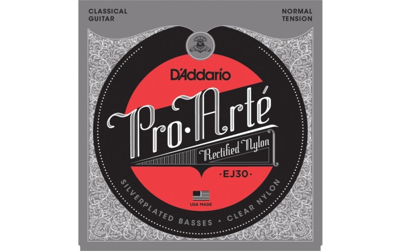 D'ADDARIO EJ30 - нейлоновые струны для классической гитары, среднее натяжение, Classics