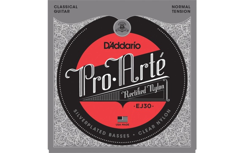 D'ADDARIO EJ30 - нейлоновые струны для классической гитары, среднее натяжение, Classics