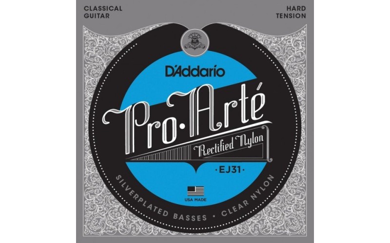 D'ADDARIO EJ31 - нейлоновые струны для классической гитары, сильное натяжение, Classics