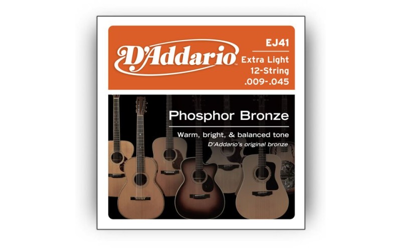 D'ADDARIO EJ41 - струны для 12- струнной гитары