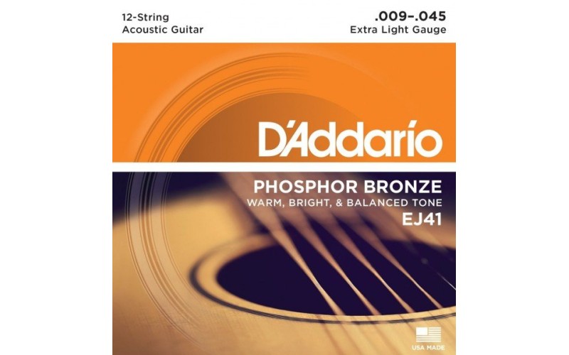 D'ADDARIO EJ41 - струны для 12- струнной гитары