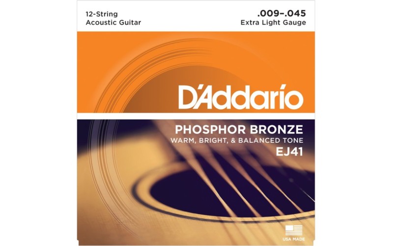 D'ADDARIO EJ41 - струны для 12- струнной гитары
