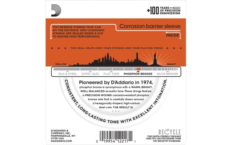 D'ADDARIO EJ42 - струны для акустической гитары