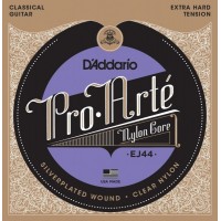 D'ADDARIO EJ44 - нейлоновые струны для классической гитары, очень сильное натяжение, Pro Arte