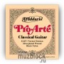 D'ADDARIO EJ49 - струны для классической гитары, черный нейлон, среднее натяжение, Pro Arte