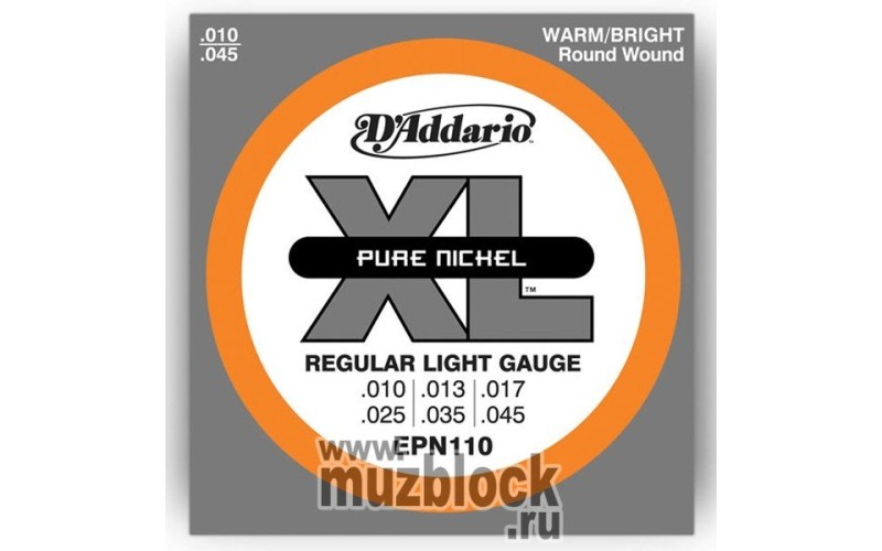 D'ADDARIO EPN110 - струны для электрогитары