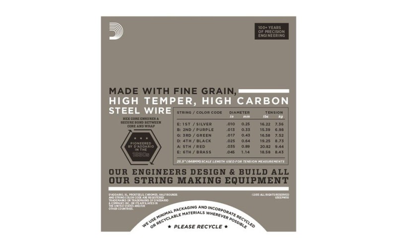 D'ADDARIO EPN110 - струны для электрогитары