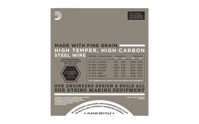 D'ADDARIO EPN21 - струны для электрогитары