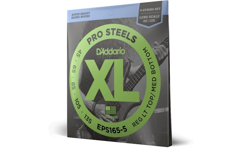 D'ADDARIO EPS165-5 - струны для 5-ти струнной бас-гитары