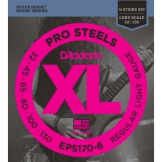 D'ADDARIO EPS170-6 - струны для 6-ти струнной бас-гитары