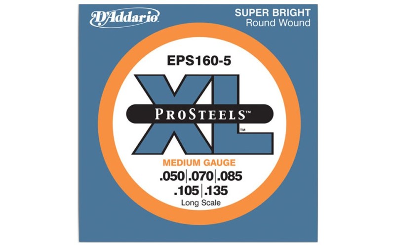 D'ADDARIO EPS160-5 - струны для 5-ти струнной бас-гитары