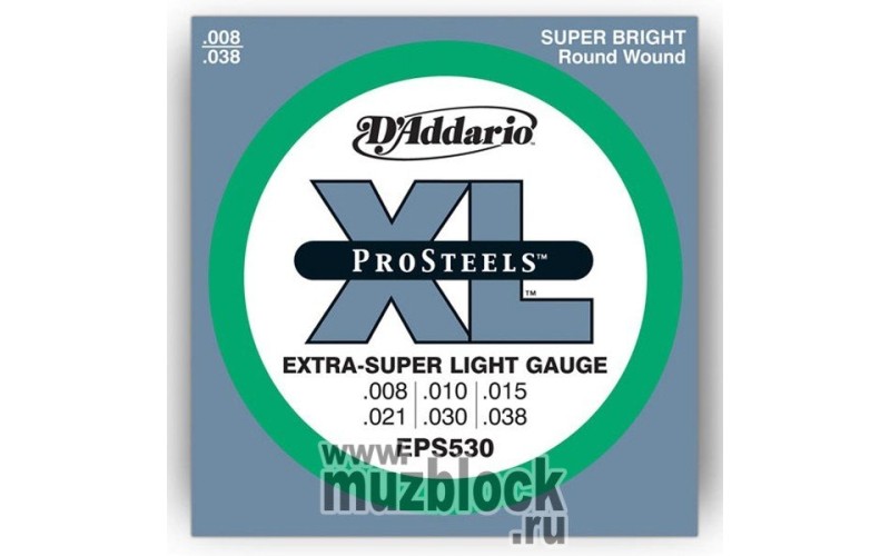 D'ADDARIO EPS530 - струны для электрогитары