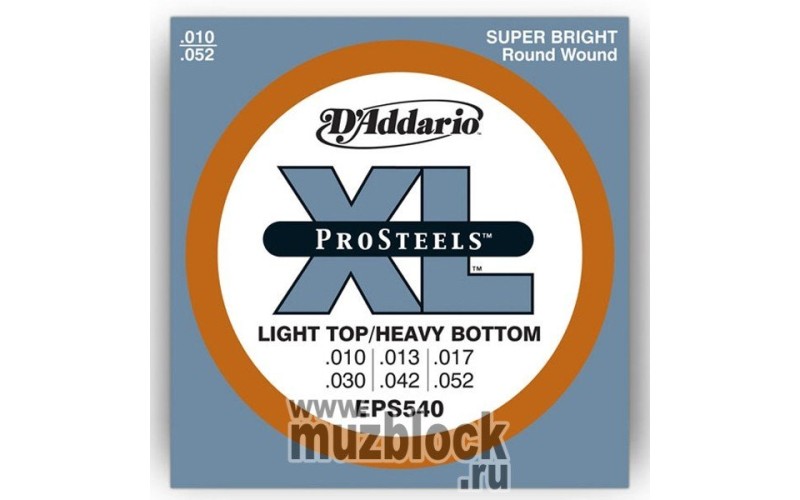 D'ADDARIO EPS540 - струны для электрогитары