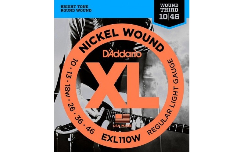 D'ADDARIO EXL110W - струны для электрогитары