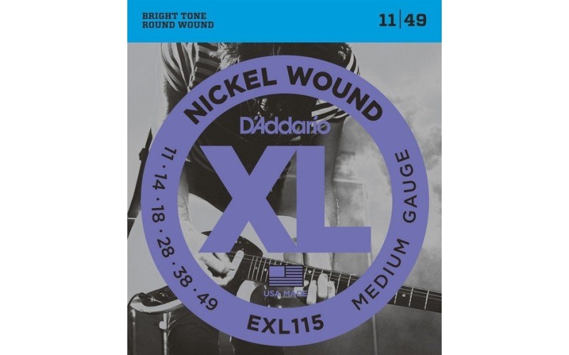 D'ADDARIO EXL115 - струны для электрогитары